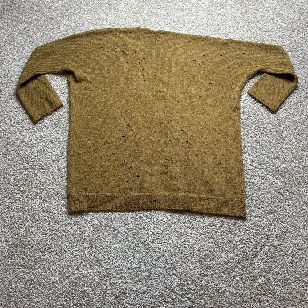 Papermoon Distressed Open Cardigan - Picture 2 of 4